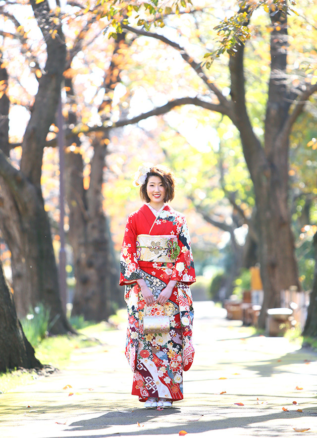 さいたま市大宮のフォトスタジオラヴューでは秋の良い日の撮影が得意です